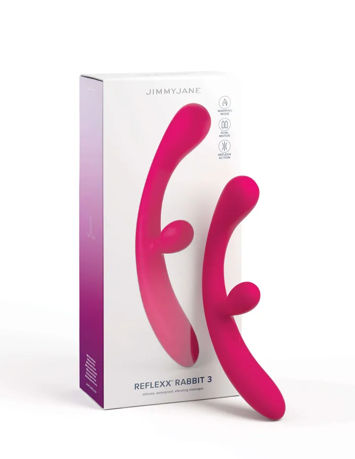 Pipedream Products Female Sex Toys JimmyJane Reflexx Rabbit Vibrator 3