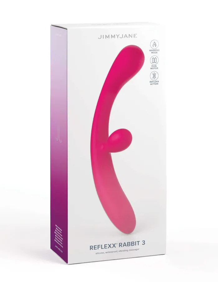 Pipedream Products Female Sex Toys JimmyJane Reflexx Rabbit Vibrator 3