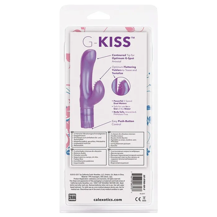 Vibrators CAL EXOTICS GKissPurple 7